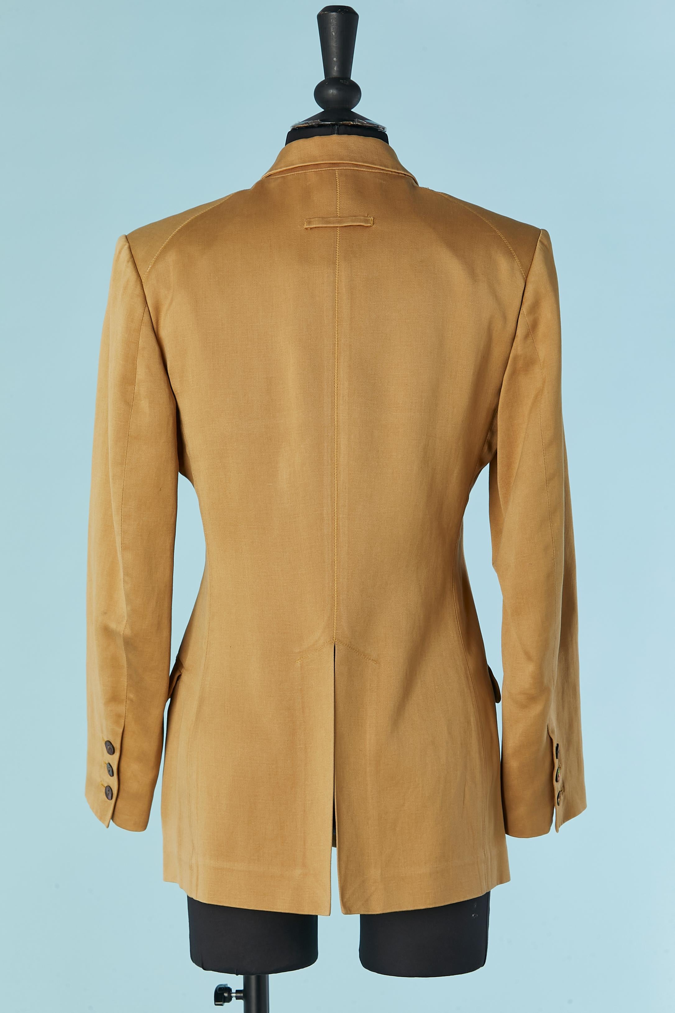 Zweireihiger Blazer aus Baumwolle JEAN-PAUL GAULTIER FEMME im Angebot 1