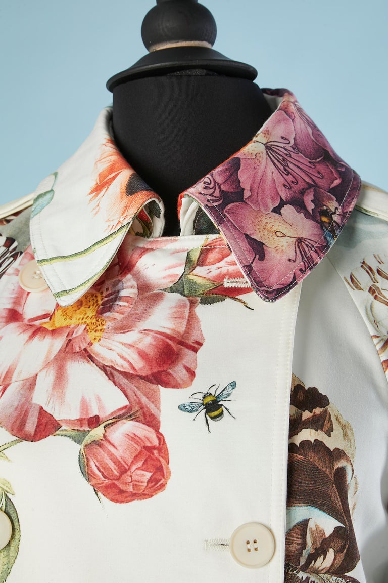 Stella McCartney Lilac Jacket Denim Multi Flower Printed main image 0