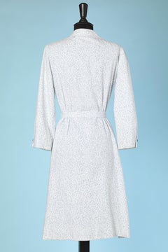 Double- breasted printed dress Courrèges Paris