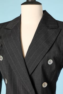 Double breasted striped tennis suit Miss Torrente