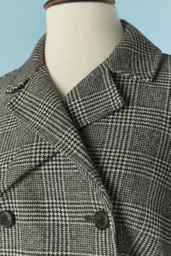 Double-breasted wool "Bar" jacket with Prince de Galles pattern CHRISTIAN DIOR
