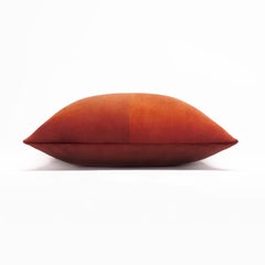 Double Brick Red Cushion