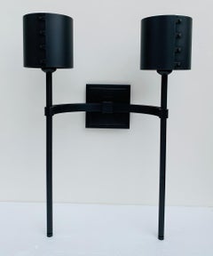Double Bronze Sconce by Solis Betancourt for Holly Hunt