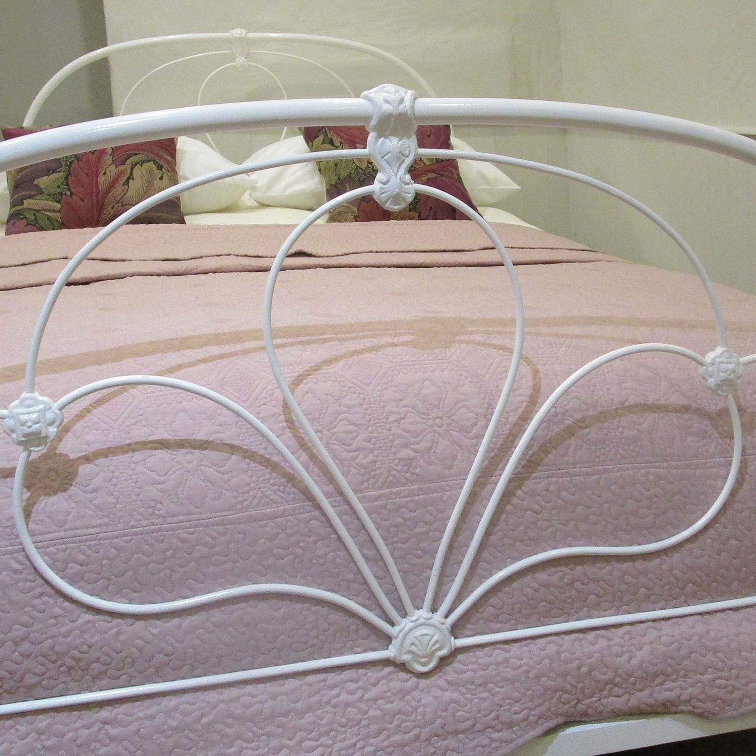 antique metal bed frame double