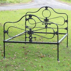 Double Cast Iron Antique Bed MD130