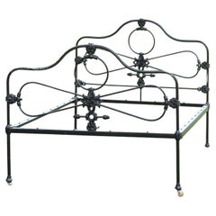 Double Cast Iron Antique Bed MD130
