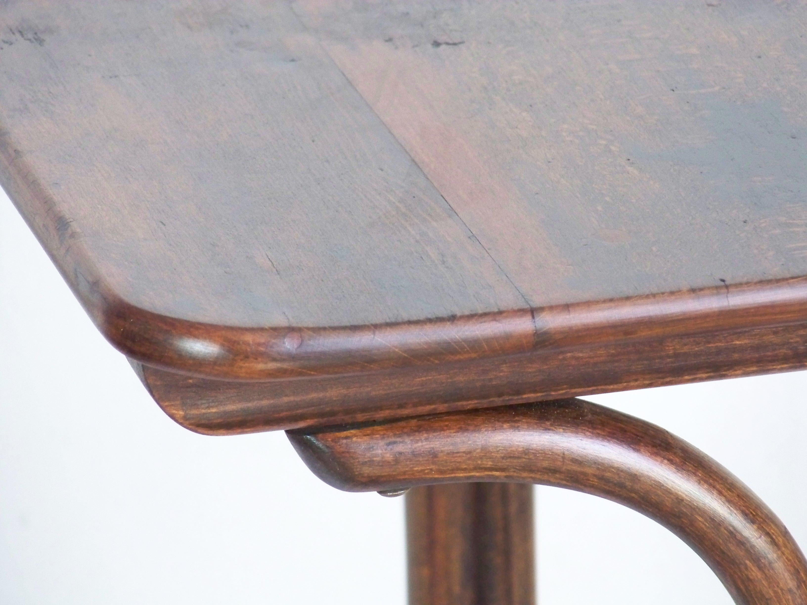 Double Children's Bench, Chair, with Table Thonet, from 1885 In Good Condition In Praha, CZ