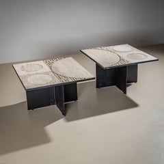 Double Coffee Table attributed to Grupo NP2, Nerone e Patuzzi