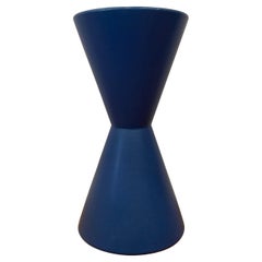 Double Cone Planter in Rare Indigo