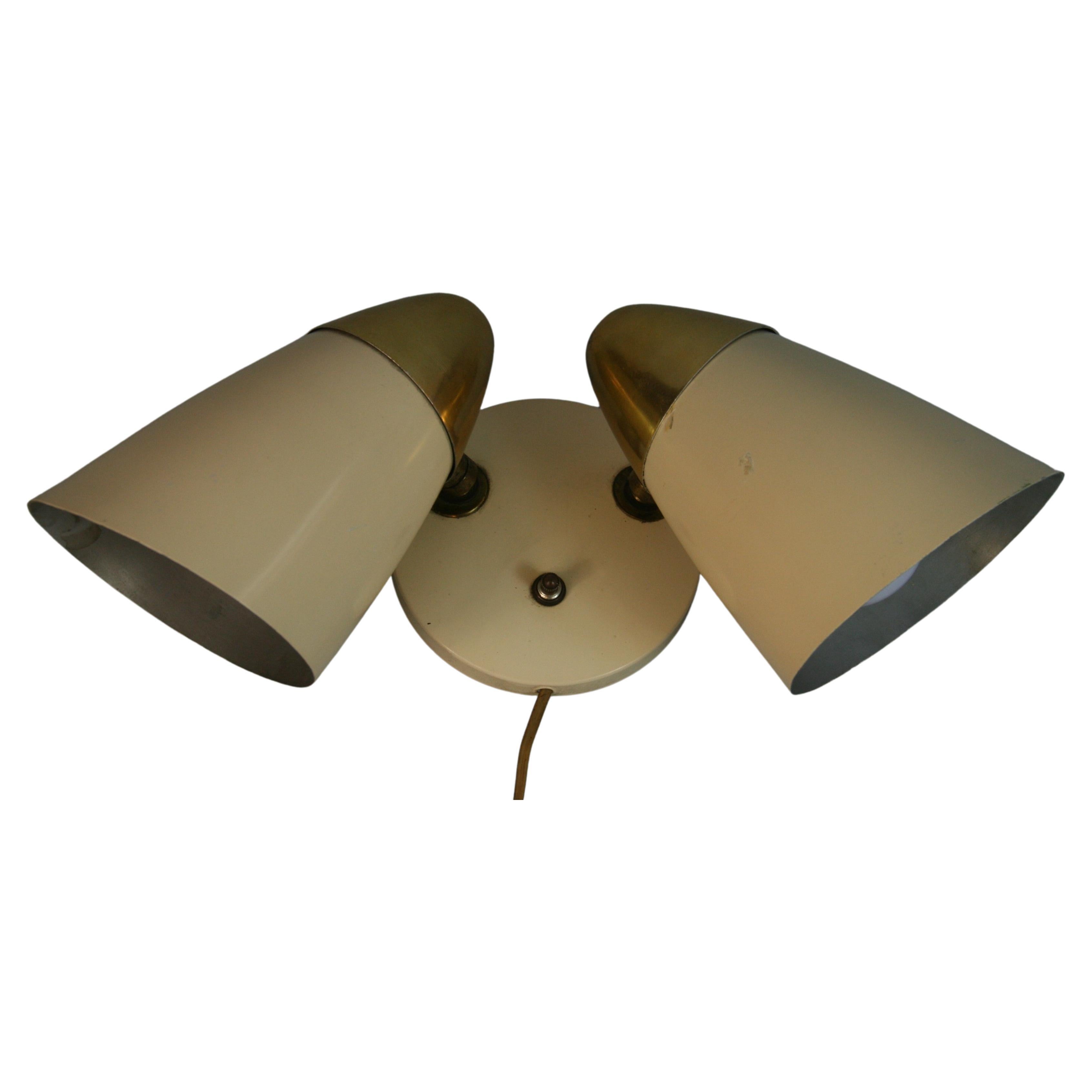 Double Cone Swivel Wall sconce 
