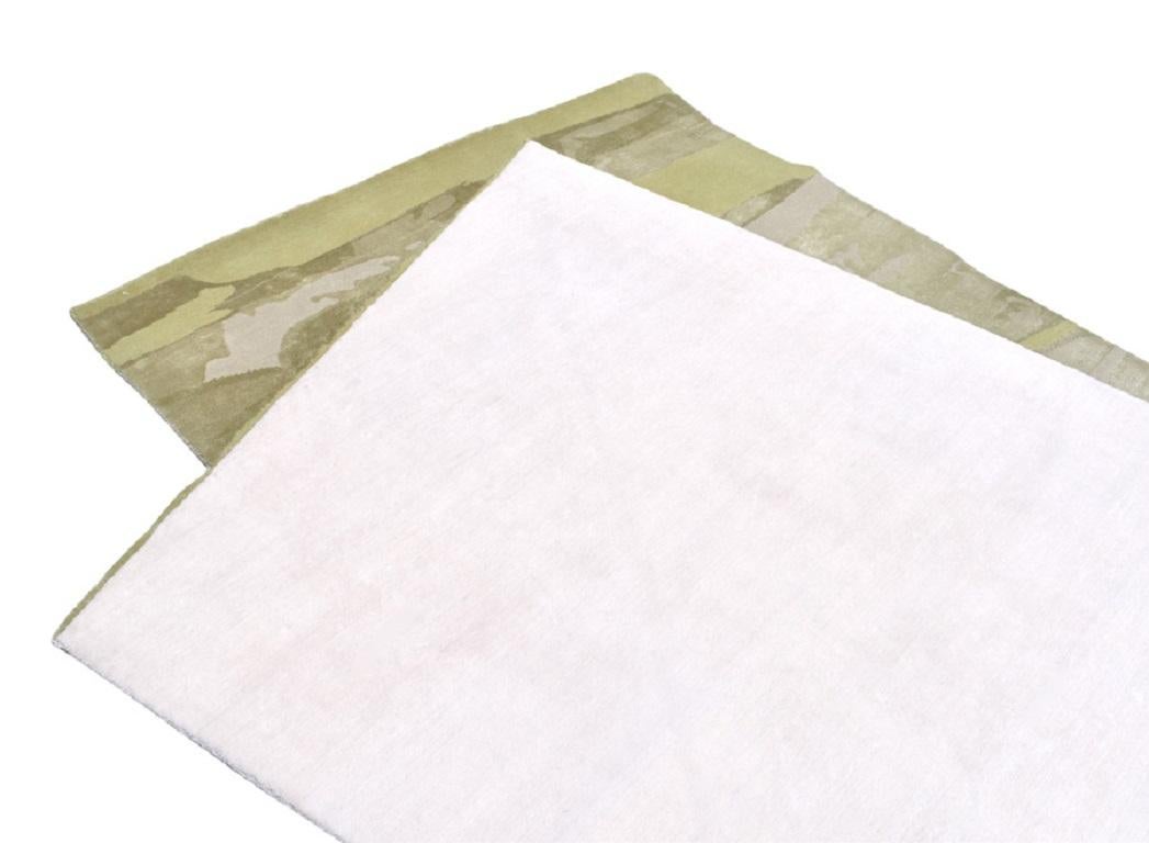 Tapis rond contemporain 