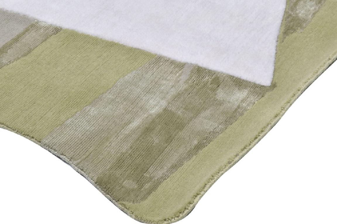 Noué à la main Tapis contemporain 