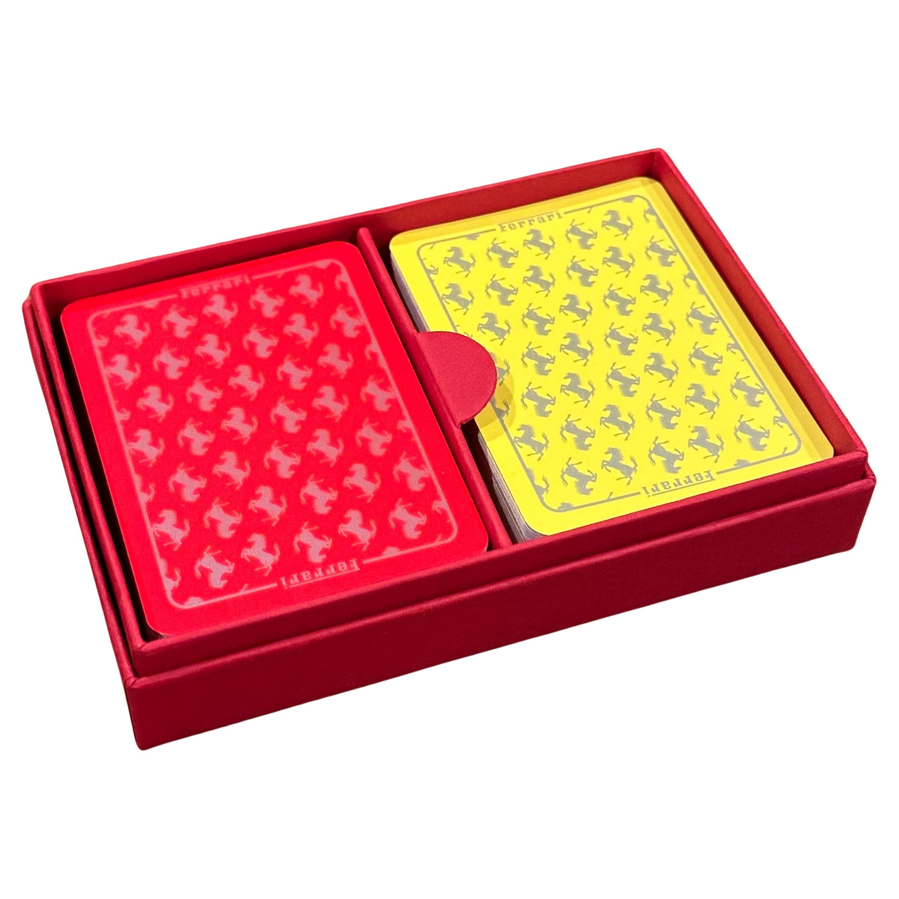 ferrari poker set