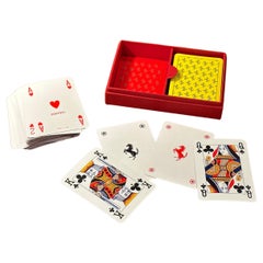 Double Deck Set of Playing Cards in Box by Ferrari
