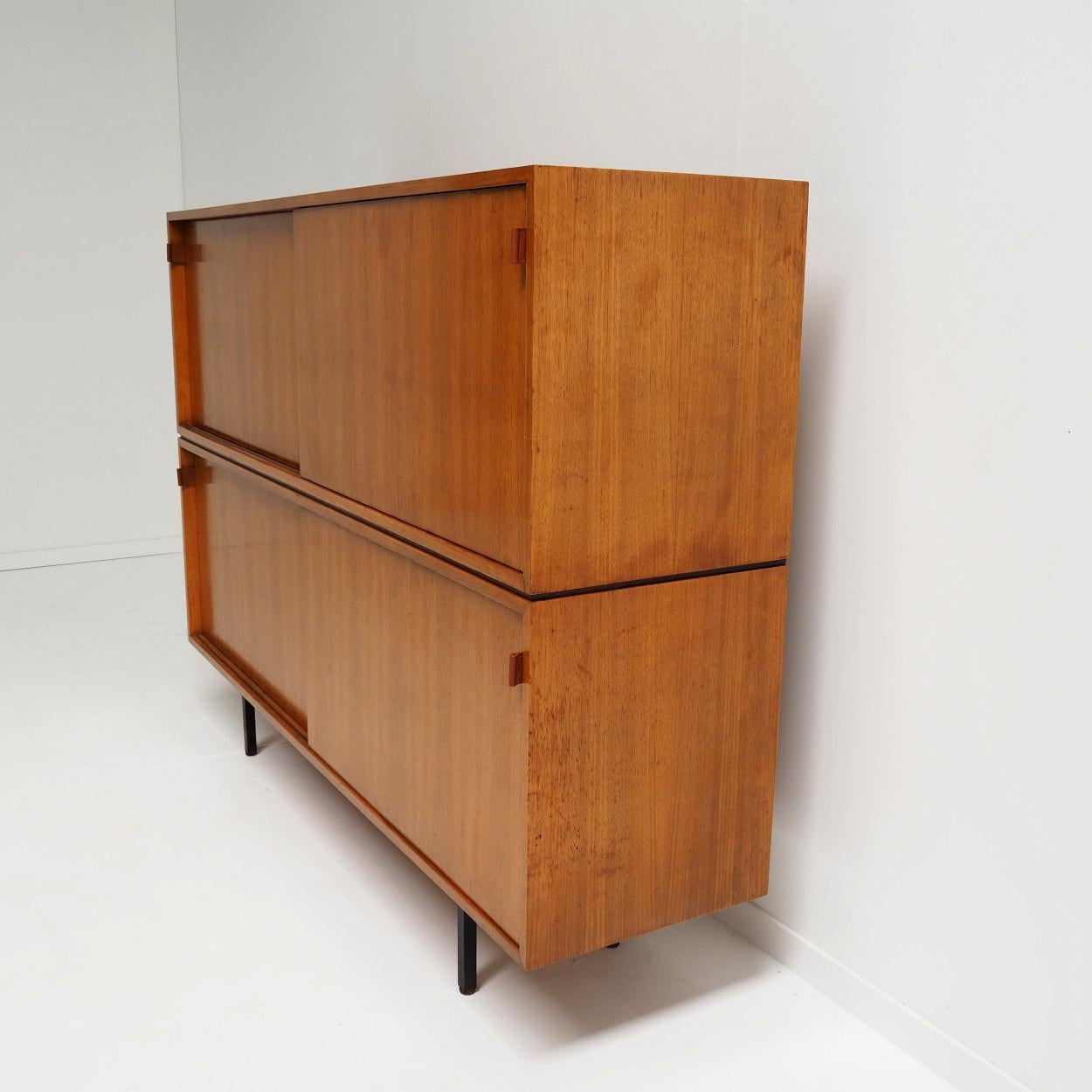 Belgian Double Decker Sideboard by Female Designer Florence Knoll for Knoll Inc