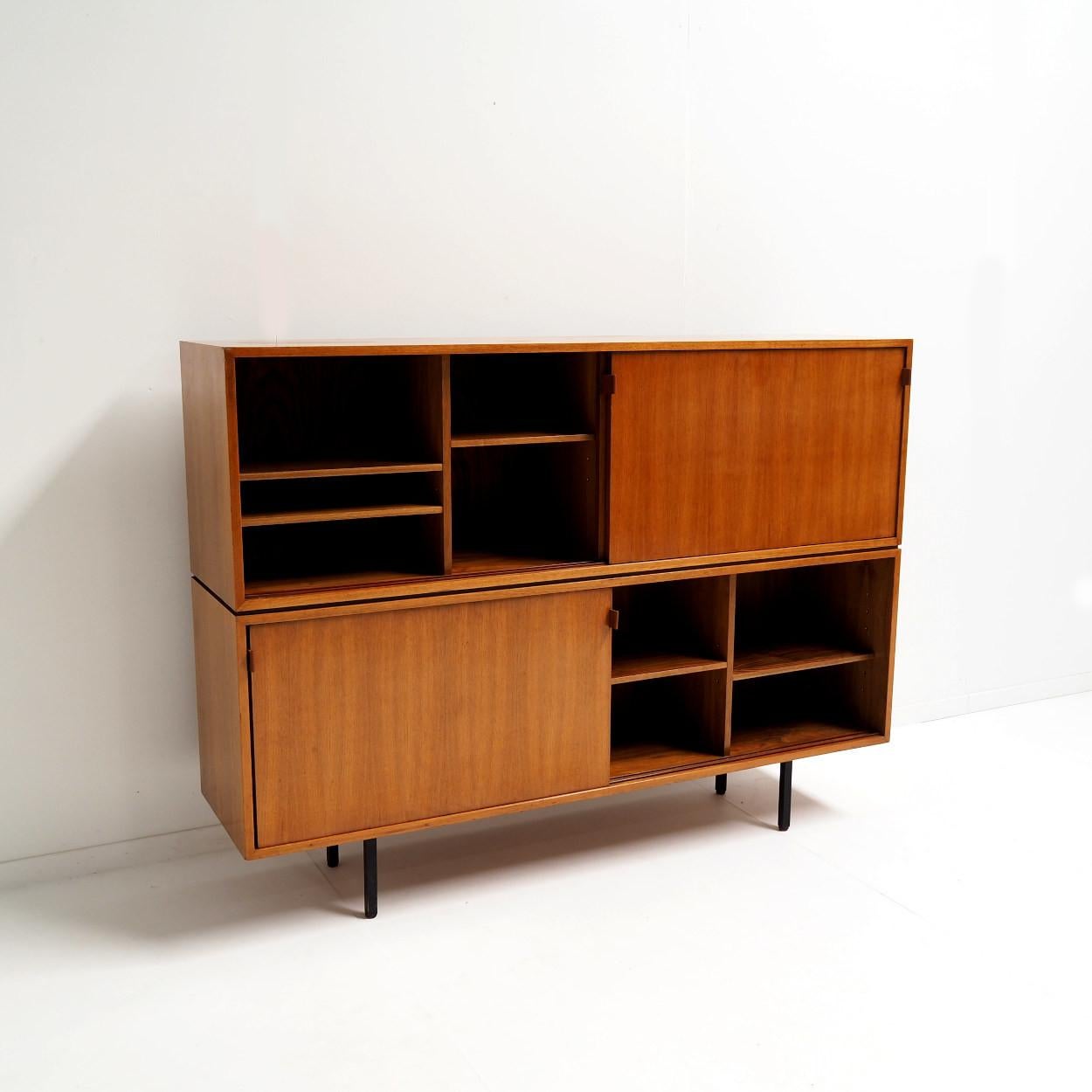 Double Decker Sideboard by Female Designer Florence Knoll for Knoll Inc In Good Condition In Beerse, VAN