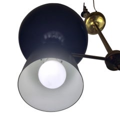 Mid-Century Modern Diabolo Ceiling Lamp, Italy, 1950s
