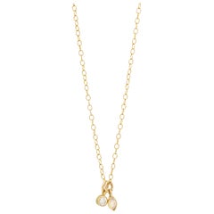 Double Diamond Necklace