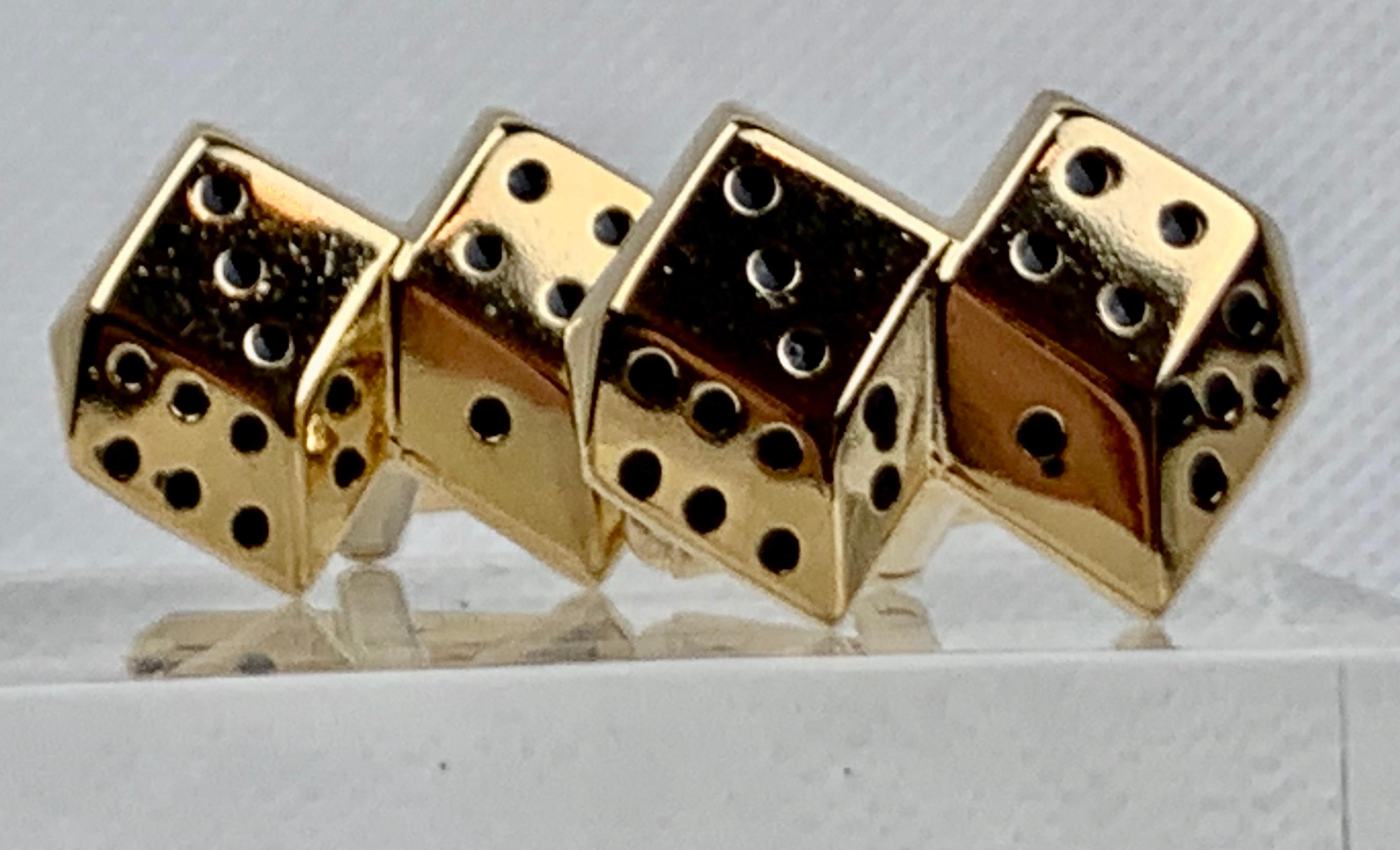 enamel coated metal dice sets