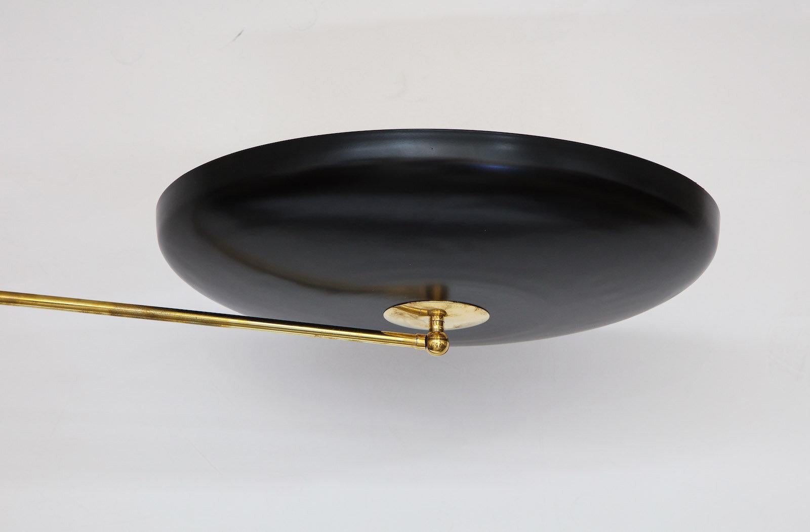 Italian Double Dish Mobile Fixture by Fedele Papagni