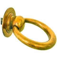 Double Door Knocker or Door Handle in Bronze