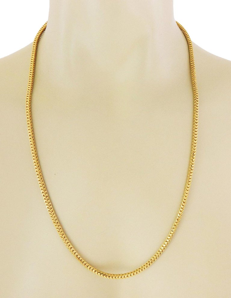 Double Dragon Head Clasp Long Dragon Scale 24k Gold Link Chain Necklace For  Sale at 1stDibs