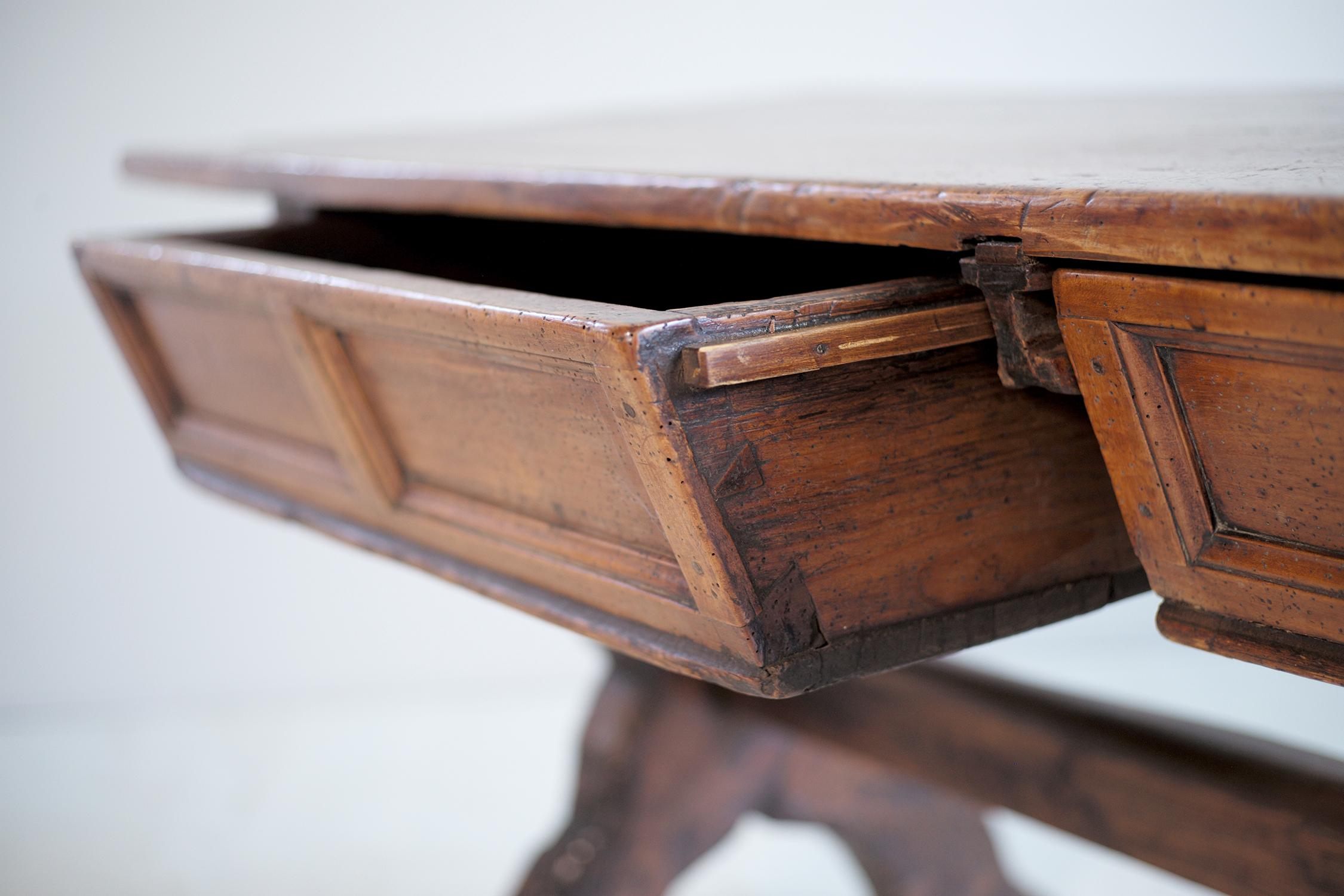 Double Drawer Changer Table, Switzerland 17th Century 1