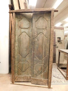 Double entrance door with frame, Italy