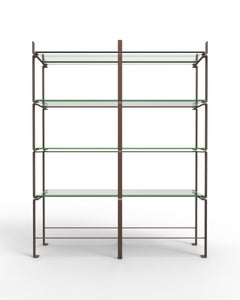 Étagères à double étagère de Gentner Design