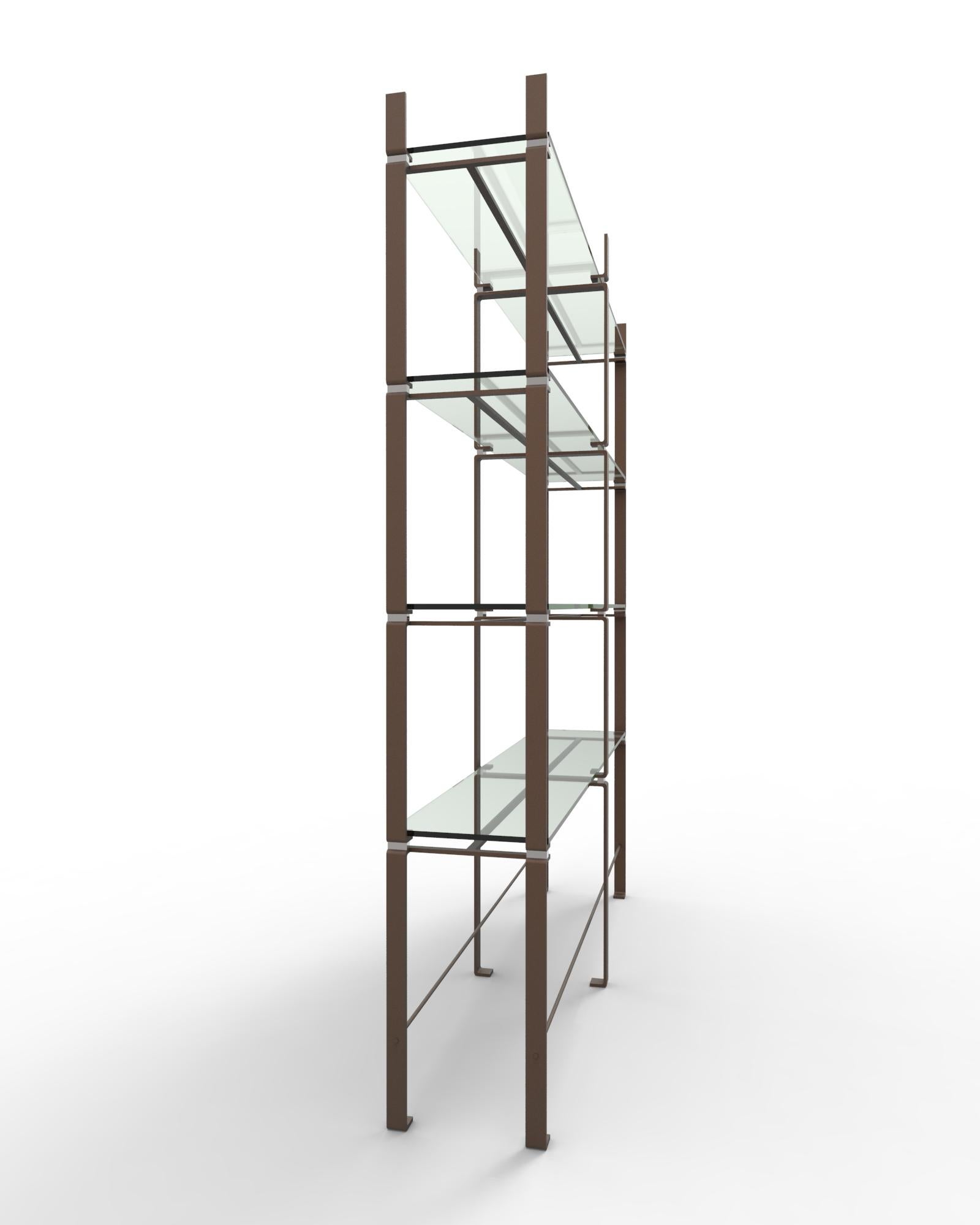 Other Double Etagere Shelves by Gentner Design For Sale