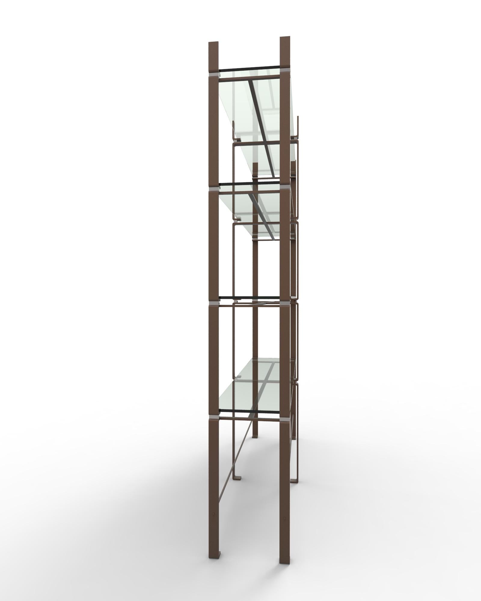 Double Etagere Shelves by Gentner Design In New Condition In Geneve, CH