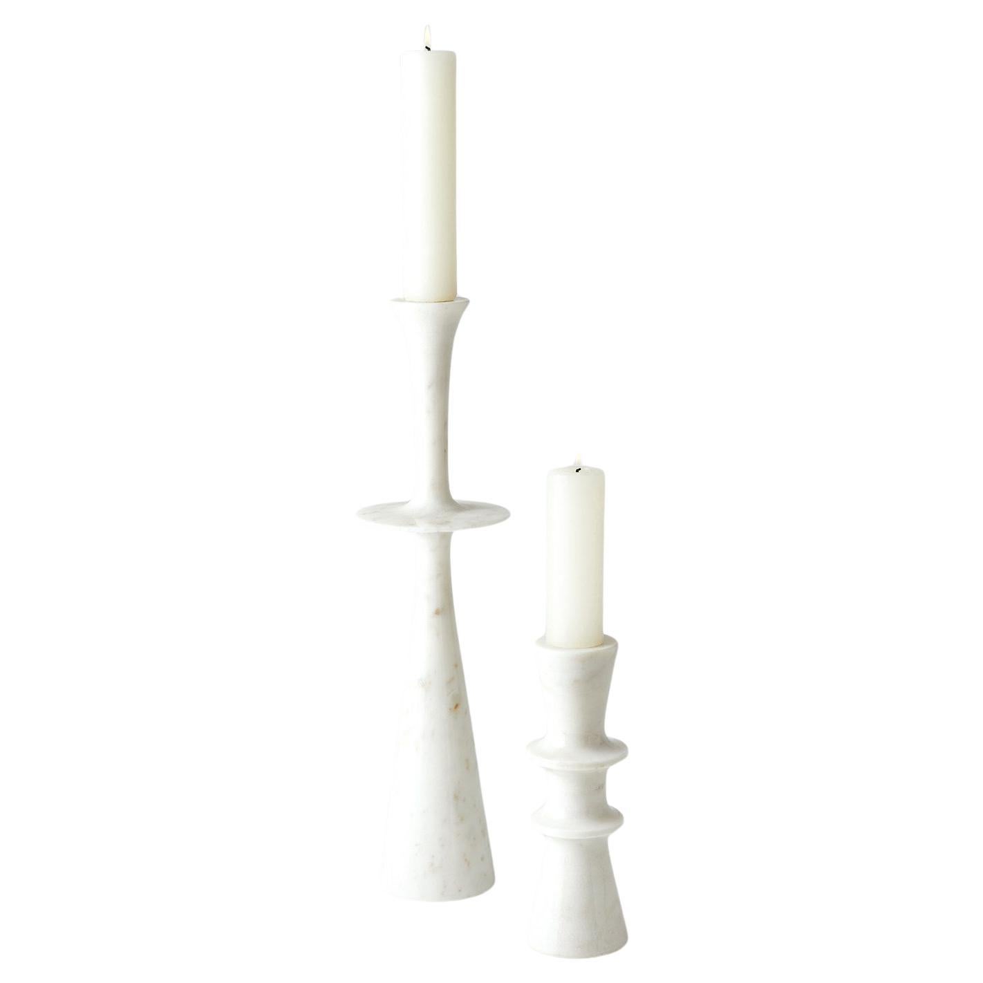 American Double Flair Candle Stick For Sale