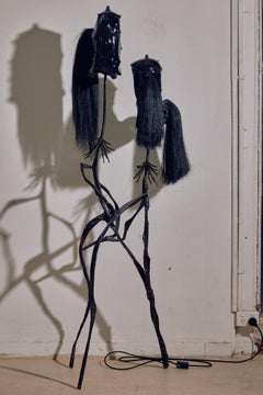 Double Floor Lamp by Michael Gittings