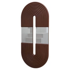 Double Fluted Arch Mirror
