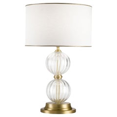 Double Glass Balls Table Lamp