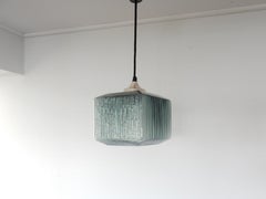 Double Glass Pendant Lamp in Style of Carl Fagerlund for Orrefors, 1960s