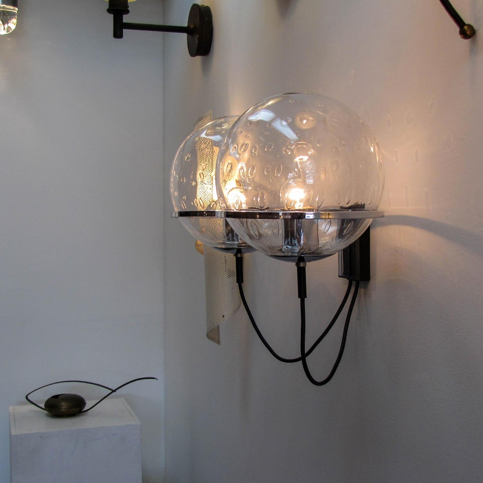 Aplique Doble Globo de RAAK, 1960 en venta 2
