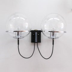 Double Globe Wall Light by RAAK, 1960