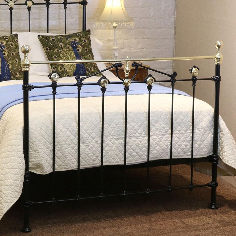 Double Gothic Style Antique Bed at 1stDibs
