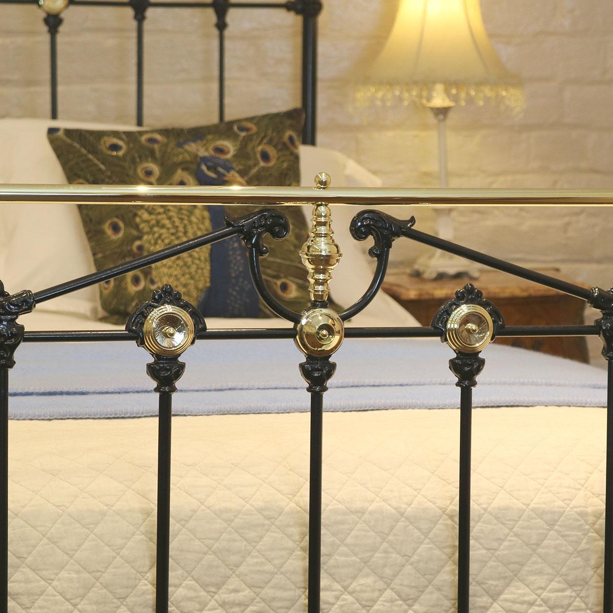 Iron Double Gothic Style Antique Bed
