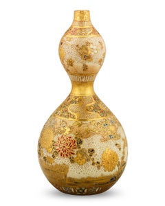 Double Gourd Satsuma Vase