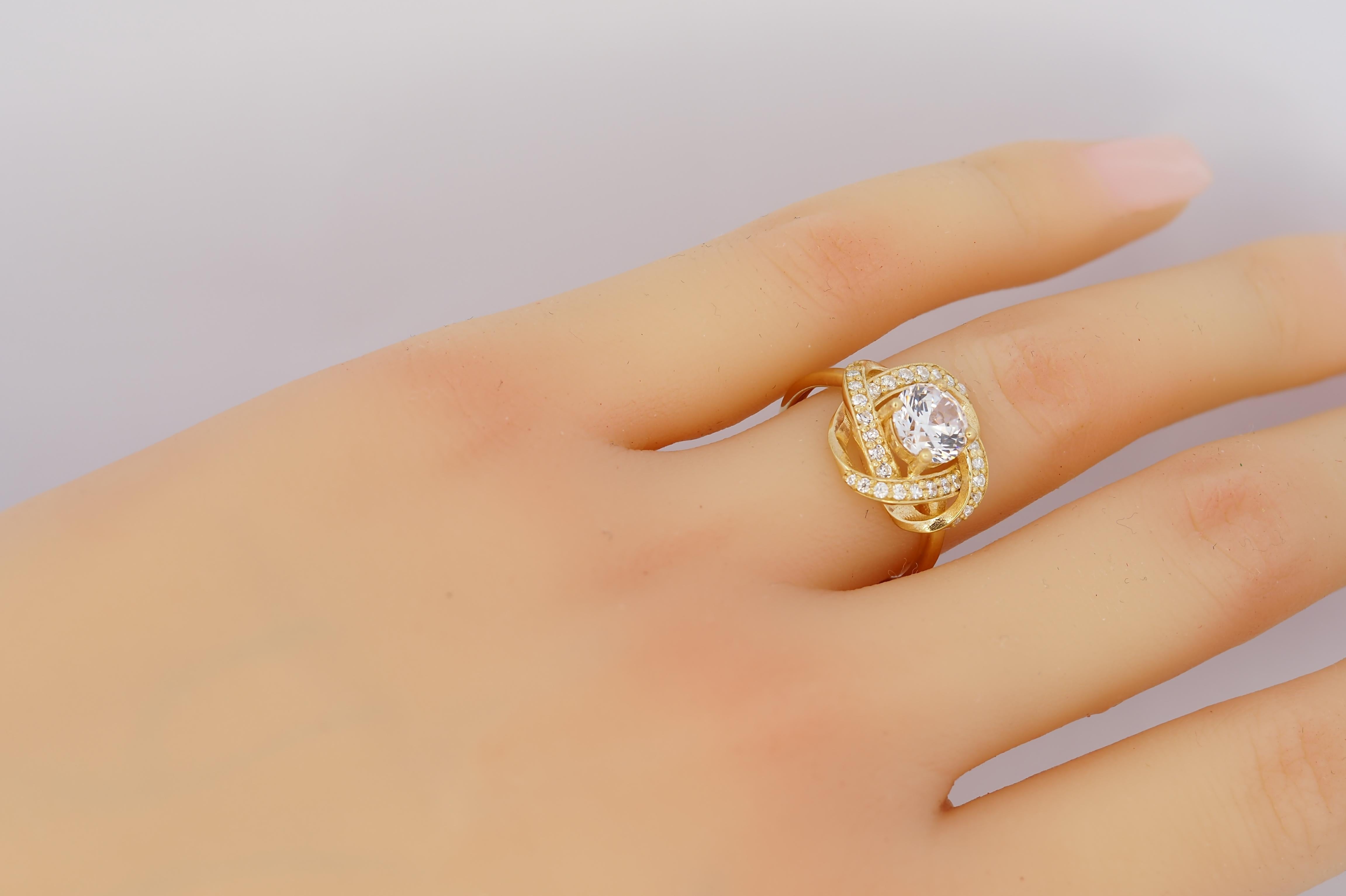 in vendita:  Anello di fidanzamento con moissanite da 1,5 ct con doppio alone 10