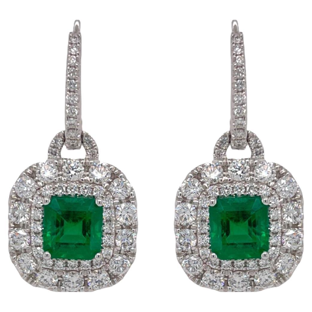 De Cavalier Gold and Clear crystal earrings 572