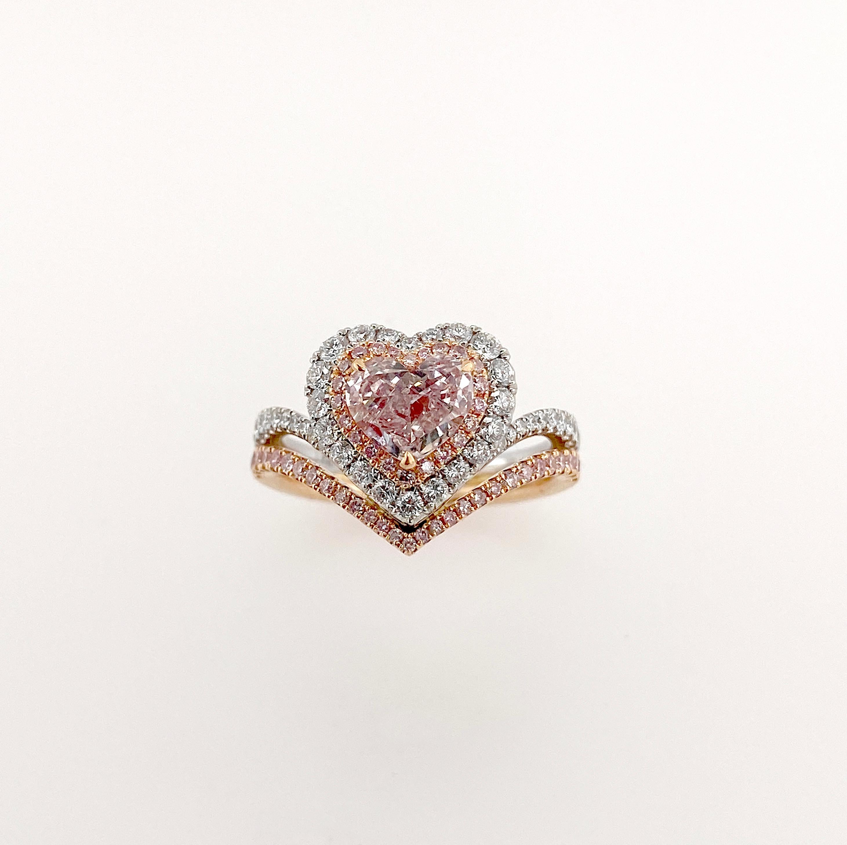 heart engagement rings