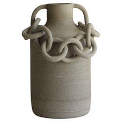 Double-Handed Sand Decorative Amphora