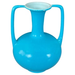 Vase à double poignée en poterie California Studio de Catalina Pottery