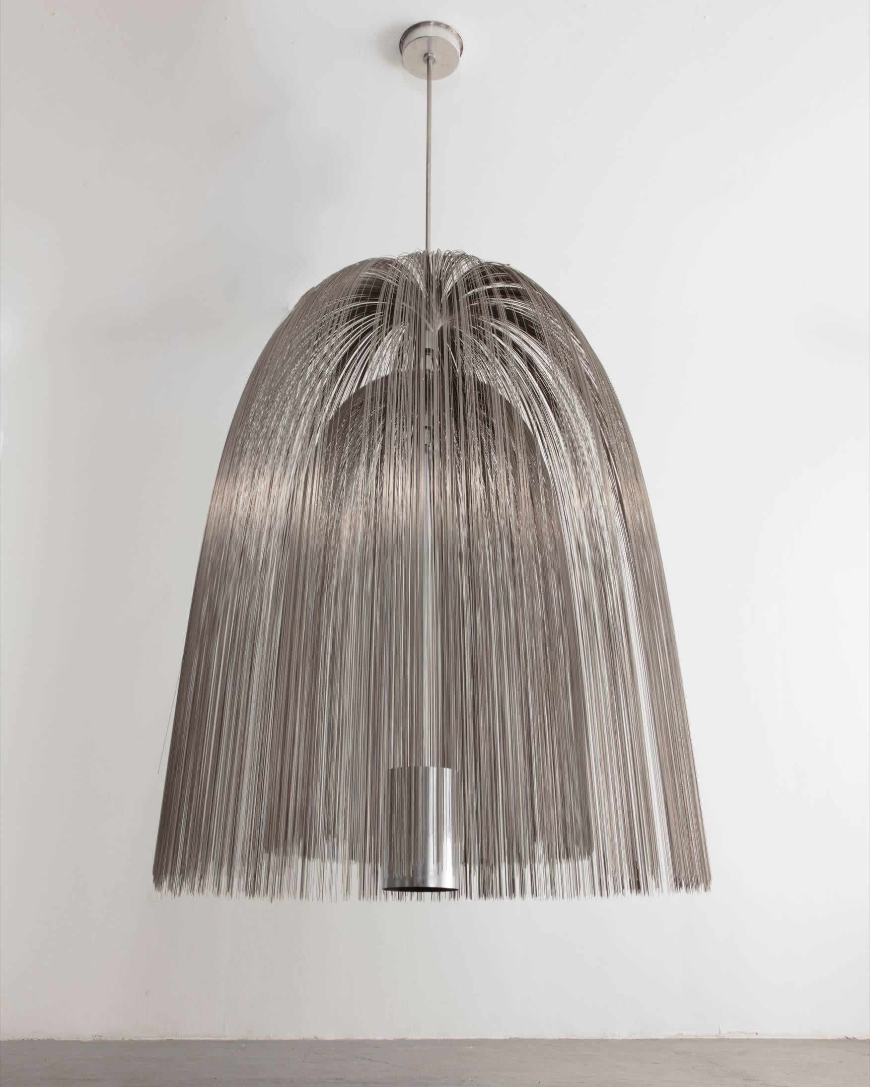Harry Bertoia. Double hanging willow from the Seattle First National Bank, Seattle, Washington, 1968. Stainless steel.