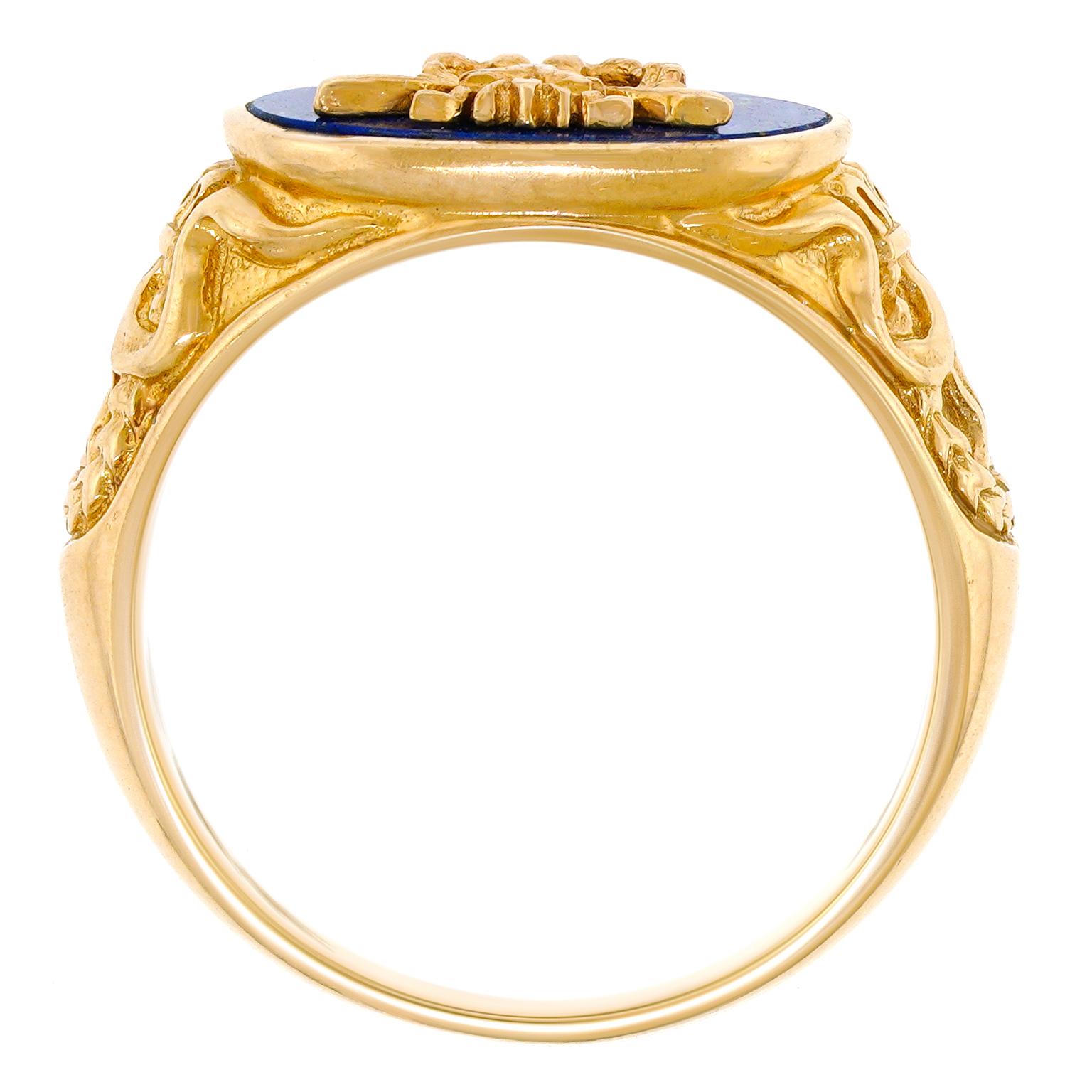 Double-headed Eagle Signet Ring For Sale 6