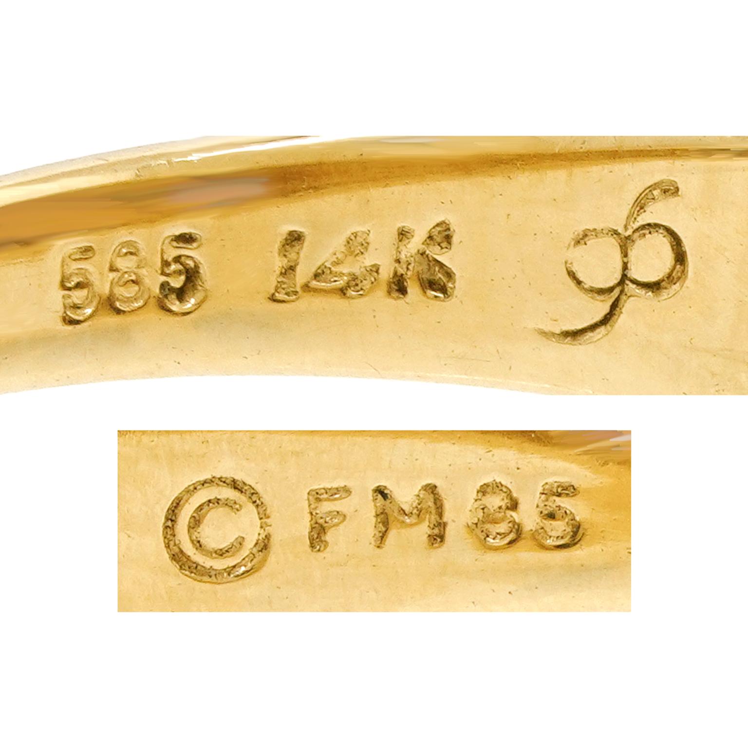 Women's or Men's Double-headed Eagle Signet Ring For Sale