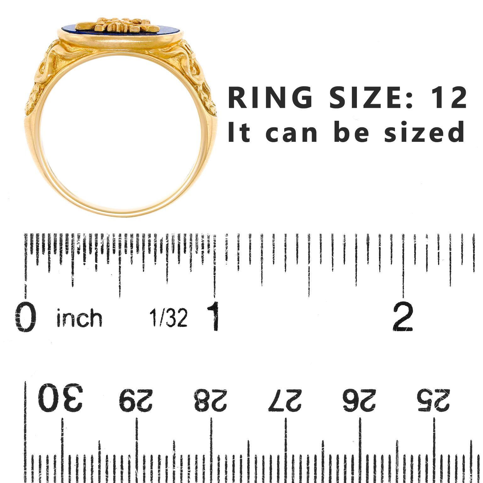 Double-headed Eagle Signet Ring For Sale 1